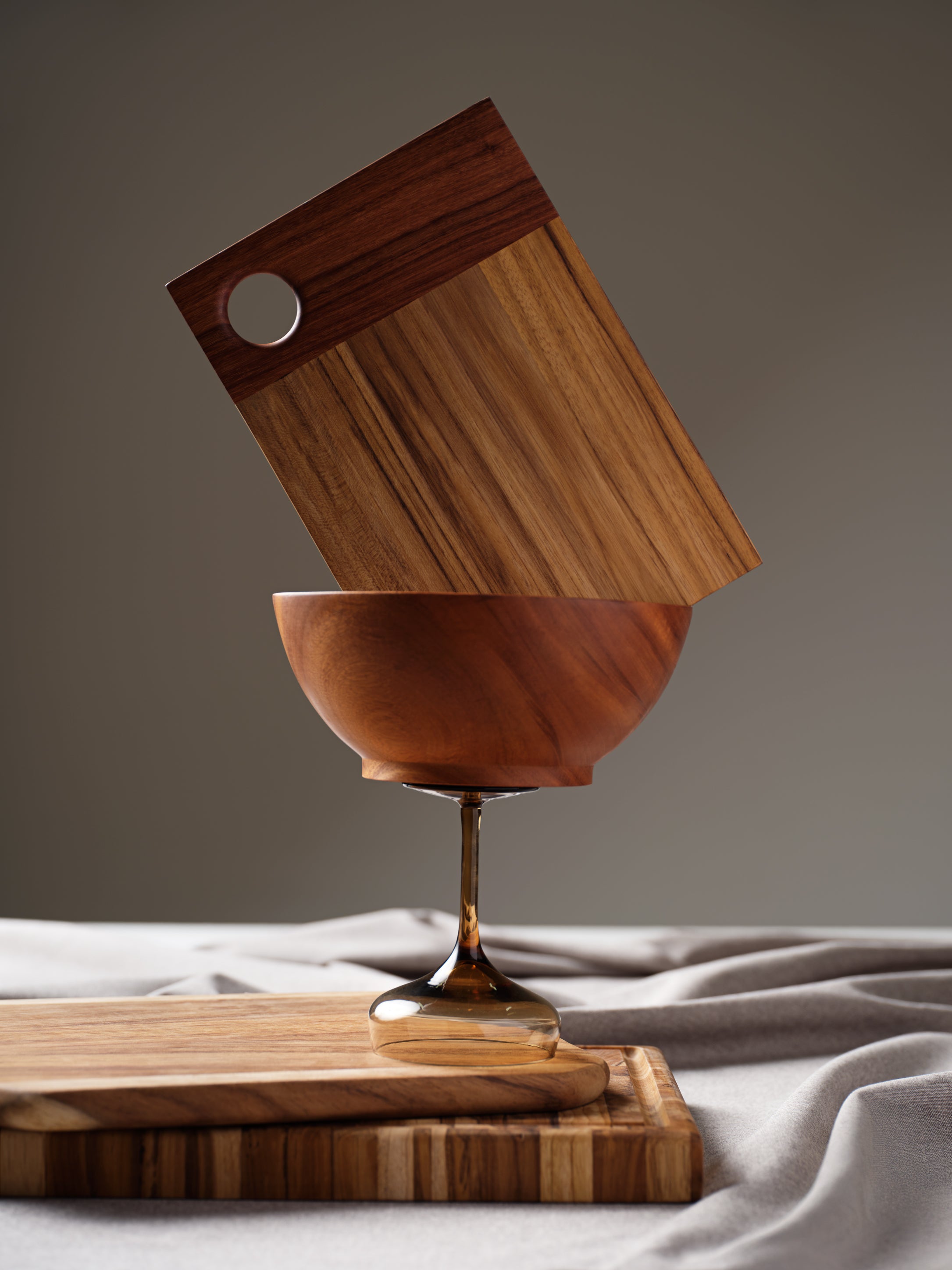 exotic wood serving board