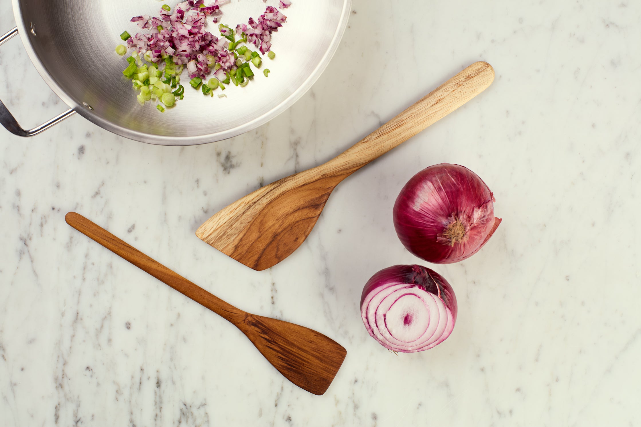 exotic wood spatulas