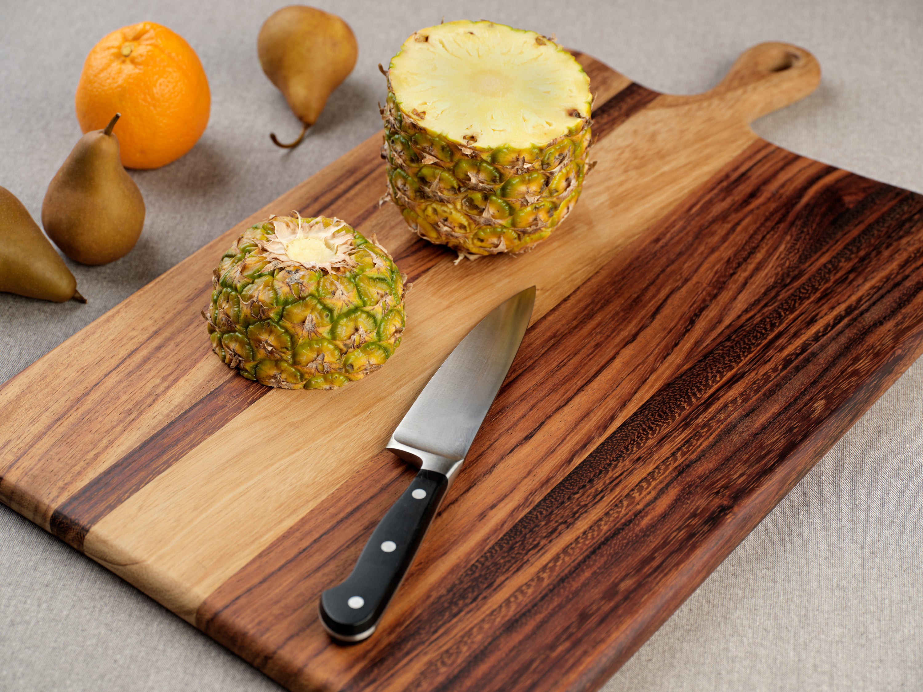 large serving board with handle