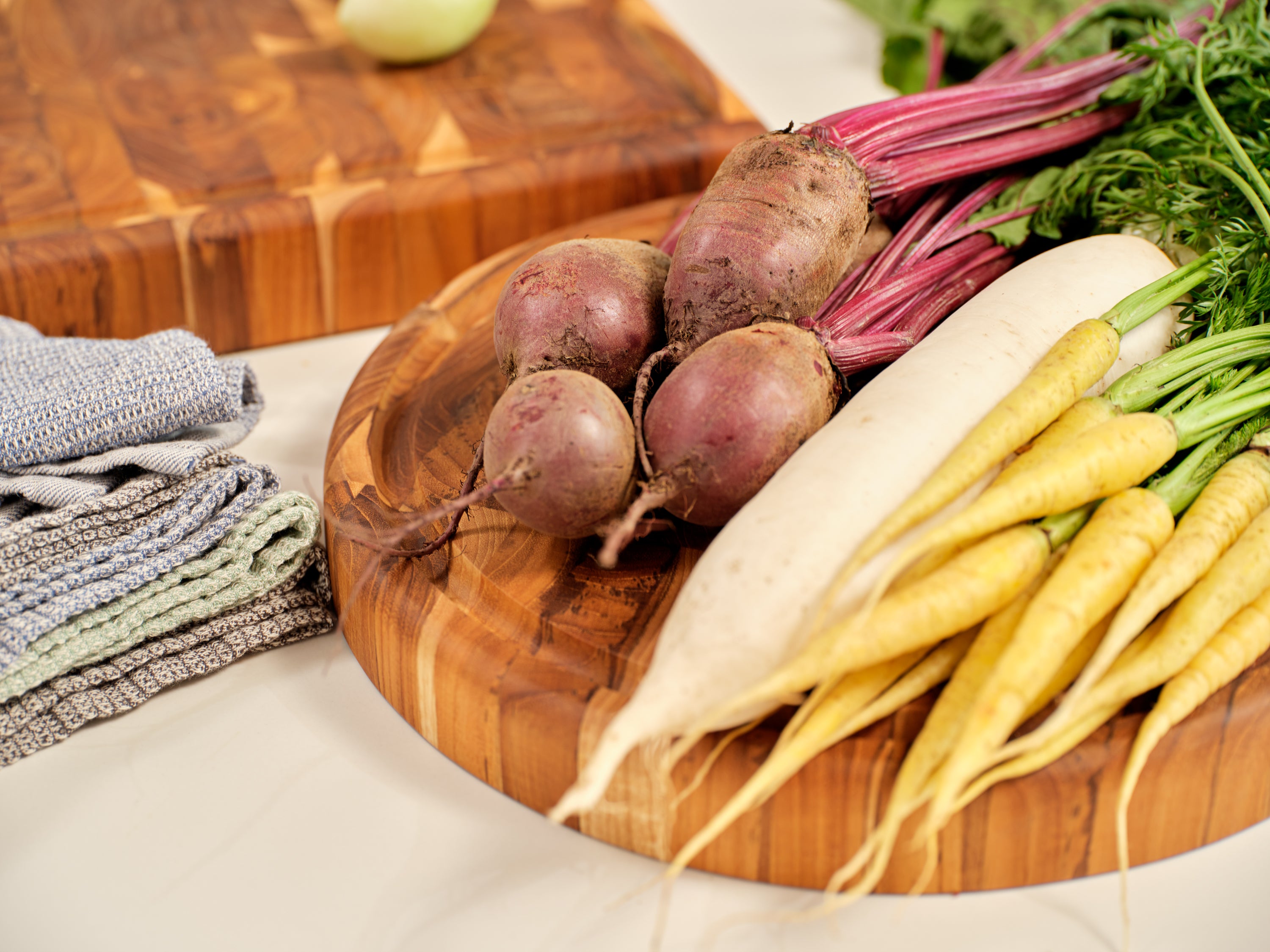 round butcher block